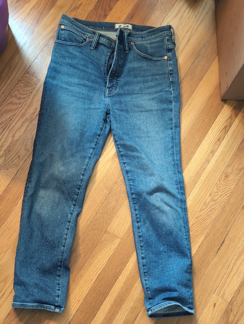 Classic Blue Madewell Jeans - Medium Wash